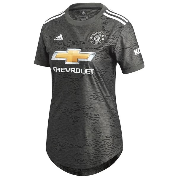 Maillot Football Manchester United Exterieur Femme 2020-21 Noir